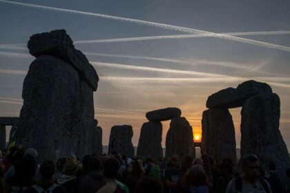 Stonehenge at dusk